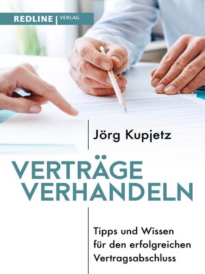 cover image of Verträge verhandeln